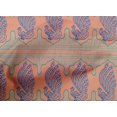 thumbnail image 4 of oneOone Organic Cotton Voile Fabric Peacock Block Printed Craft Fabric BTY 42 Inch Wide, 4 of 4