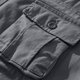 thumbnail image 4 of Pantalones para Hombre con Bolsillos Y Cintura Elástica, Botón Casual Clásico, Pantalones Cortos de Carga de Verano para Hombres, 4 of 7