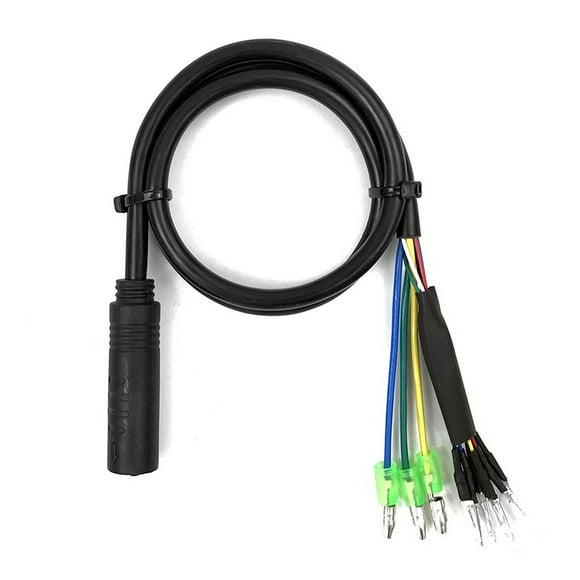 Bicicleta para bicicleta una electricidad de conversión de bicicleta adaptador conector conector femenino 6 sensor de salón de pasadores y posiciación de fase de 3 pines para