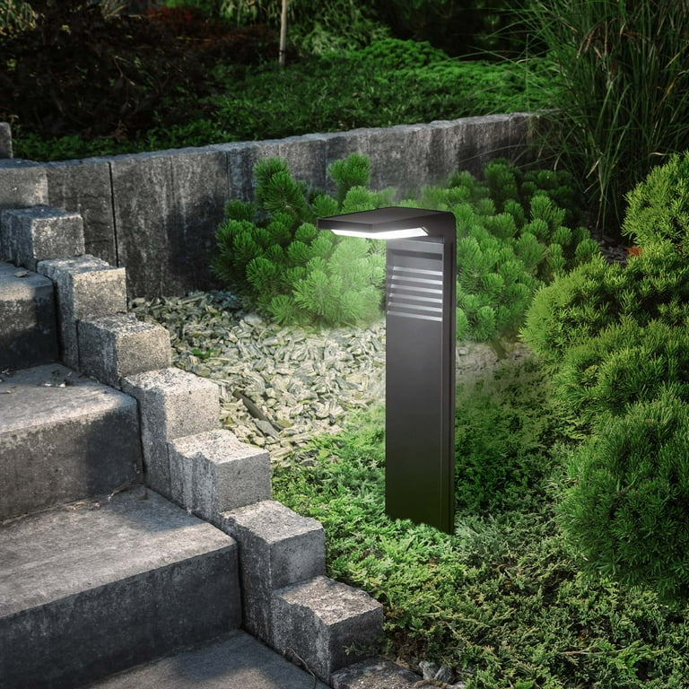 Solar Pathway Lights 2 Pack Walkway Path Lights, Cool White