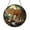 Acrylic 3.5 Inch, variant on Leopard Ceramic Suncatcher – Stained Glass Style Wildlife Window Decor