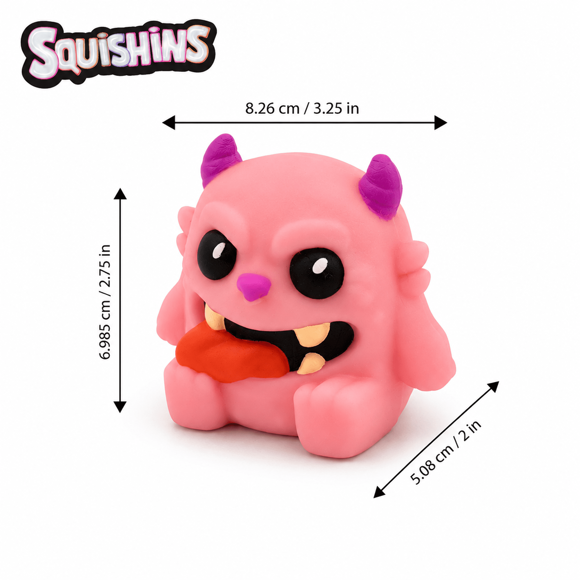 Squishins Monster 3D Sensory Fidget, Novelty & Gag Toys for Children Ages 3 and up
