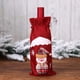 thumbnail image 4 of Funda para botella de vino, funda con cordón de Navidad, fundas universales para champán, ropa de de comedor, accesorios de Navidad para Kits de decoración para fiestas Muñeco de nieve/Rojo Monstrate HA068081-02, 4 of 6