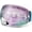 Arctic White / Purple Sapphire, variant on Juli Ski Goggles,Winter Snow Sports Snowboard Goggles with Anti-Fog Lens BNC