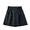 Black, variant on Women's High Waist Button Down Culottes Short Plus Size Linen Shorts High Waist Wide Leg Wrap Shorts Breathable Daily Shorts Khaki M