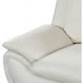 thumbnail image 5 of 3 Piece Living Room Furniture Set, Leather Sofa Set for Living Room, Modern Couch Set with 3-Seater Sofa, Loveseat and Armchair (Cream White), 5 of 7