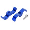 thumbnail image 6 of 4pcs Blue AN12 24mm Hose Separator Clamp Fitting Adapter with Wrench for Car Aluminum Alloy, 6 of 7
