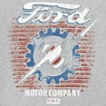 thumbnail image 3 of Ford F-100 Lightning Bolt Gear FoMoCo Long Sleeve T-shirt Vintage Classic Pickup Truck 1953 Iconic Retro Emblem, 3 of 7