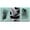 B38-2107-38-SLM28, variant on PixonSign Canvas Print Wall Art Set Teal & Monochrome Jungle Leaves Floral Wilderness Photography Modern Art Rustic Relax/Calm Multicolor Black and White for Living Room, Bedroom, Office - 24"x36"x3
