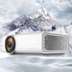 thumbnail image 4 of Proyector portátil, proyector de vídeo Led, proyector de películas para exteriores, proyector de disipación de calor de alta eficiencia para Juegos de teclado y mouse para computadora No.2, 4 of 5