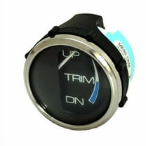 Faria Boat Trim Gauge GP9402A | Mercury Chesapeake Black SS 2 Inch