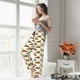 thumbnail image 5 of Balery Pizza Pantalones de pijama para mujer, pijamas ultraligeros, pantalones de estar por casa-Large, 5 of 6