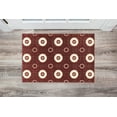 thumbnail image 2 of Linon Home Décor Prisma Area Rug Collection, Red and White, 2' x 3', 2 of 3