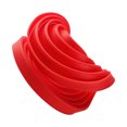 thumbnail image 5 of Silicone Baking Cake Mould, Fluted Round Cake Pan Silicone Pan,Red, 5 of 5