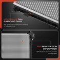 thumbnail image 6 of A-Premium Engine Coolant Radiator Compatible with Mini Cooper 2002-2006 L4 1.6L, Replace# 17117570489, 6 of 8