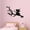 Black, variant on VWAQ Fairy Tree Branch Wall Decal for Girls Bedroom - Nursery Decor Vinyl Removable Sticker (13"H X 18"W, Black)