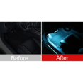 thumbnail image 5 of 2PCS Car Light LED Interior Atmosphere Light Decoration Lamp Ambient Foot Light for 10Th 2018-2020 Blue, 5 of 7