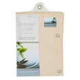 thumbnail image 3 of Bath Bliss Beige Solid Print PVC/ Metal Shower Liner, 70" x 72", 3 of 8