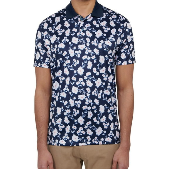 Society of Threads Mens Performance Polo Shirt, Multicoloured, Large