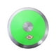 thumbnail image 4 of 1 kg de nailon con borde y centro de acero para niñas y mujeres. Equipo de entrenamiento de lanzamiento. Verde, 4 of 9