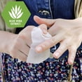 thumbnail image 4 of MED PRIDE Alcohol Wipes – 100 Pack with Aloe Vera, Individually Disposable Cleansing Wipes, 5.5x7.8 in, 4 of 4