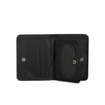 thumbnail image 4 of Time and Tru Women's Sharon Two Fold Wallet, Solid Black, 4 of 4