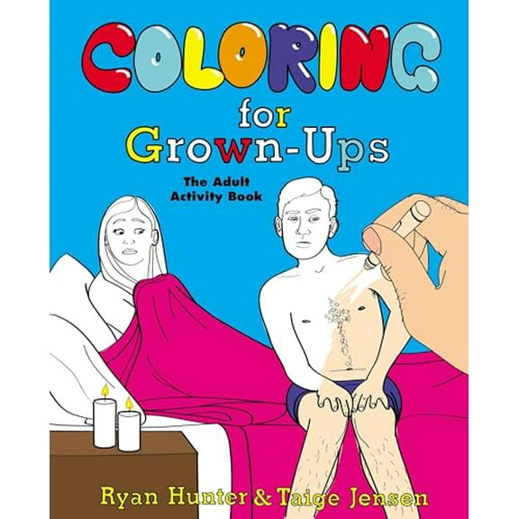 Pre-Owned Coloring for Grown-Ups: The Adult Activity Book Paperback