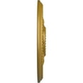 thumbnail image 4 of Ekena Millwork 18"OD x 1 3/4"P Edinburgh Ceiling Medallion (Fits Canopies up to 5 1/4"), Hand-Painted Pharaohs Gold, 4 of 6