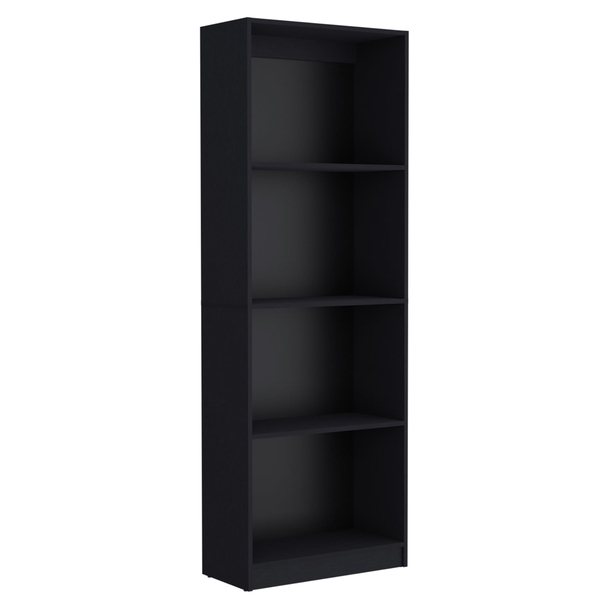 4-Tier Open Bookcase Freestanding Display Storage Shelves for Home Office Living Room Bedroom