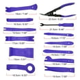 thumbnail image 3 of Unique Bargains 13pcs Trim Removal Tool Set for Car Panel Dashboard Audio Radio Tire Valve Repair Blue, 3 of 11