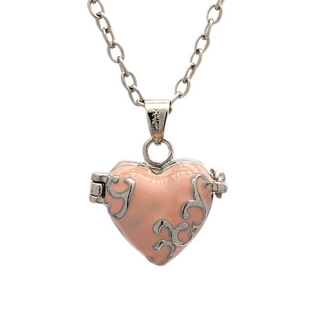 

Vintage Heart-shaped Brass Pendant Can Openable Pet Ashes Hair Container