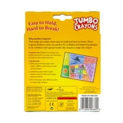 Jumbo Crayola Crayons, Jumbo Size, 0.56 x 5, 8 Assorted Colors, 8/Box