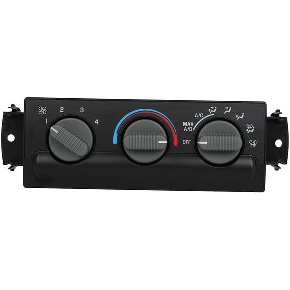 ECCPP 16250545 Climate Control module AC Heater Climate control Panel 1999 For Chevy S10 Base, LS, Xtreme, ZR2 2.2L L4 - Gas, 4.3L V6 - Gas, 2000 For Chevrolet S10,2000 For GMC Sonoma