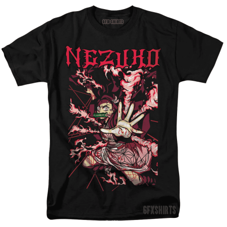 Simple but easy to combine with many different types of outfits, Demon Slayer Nezuko Shirt Waifu Anime Manga Kimetsu No Yaiba Cosplay T-Shirt