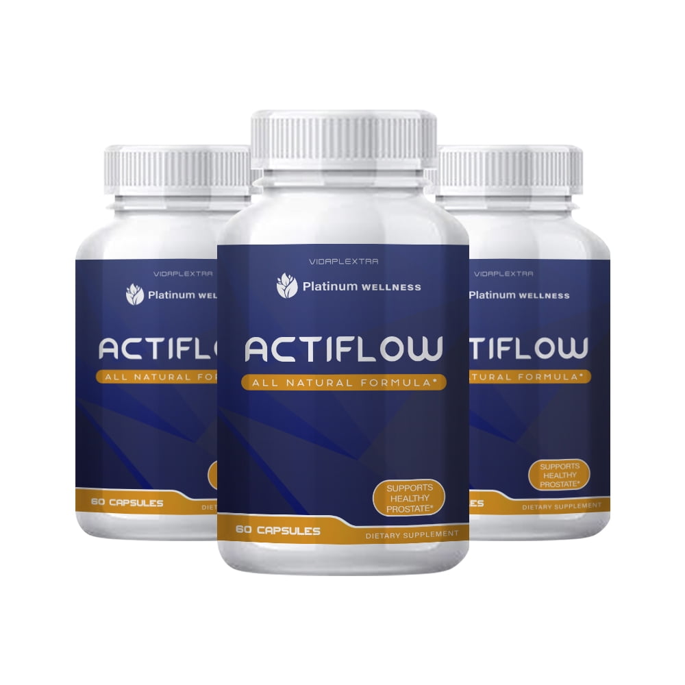 3 Pack Actiflow - Platinum Wellness Actiflow Capsules