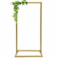 thumbnail image 4 of CNCEST Wedding Metal Arch Stand Backdrop Garden Party Flower Ballon Prop Decor Gold, 4 of 12