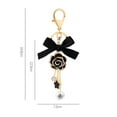 thumbnail image 2 of Cute Keychains for Women, Key Chains for Car Keys, Keychain Accessories for Car Accessories Handbag Decorations Black, 2 of 6