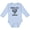 AE-Light Blue, variant on Inktastic Daddys Little Tornado Boys Boys Long Sleeve Baby Bodysuit