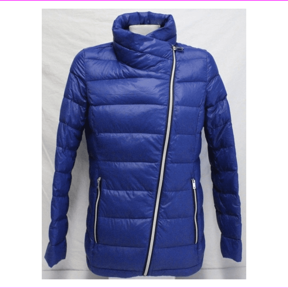 DKNY DKNY Women's Down Puffer Lightweight Packable Jacket M/Blue