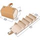 thumbnail image 5 of Estuche para gafas con compartimentos, estuche de transporte para guardar gafas de sol, estuche de almacenamiento plegable, organizador de gafas portátil para hombres, mujeres, amarillo Hy, 5 of 5