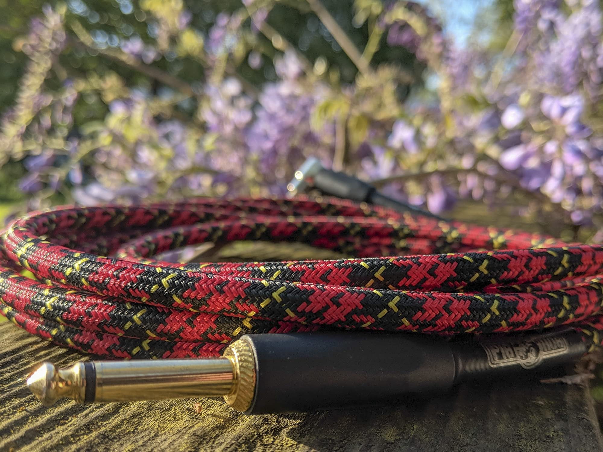 Pig Hog 20FT Straight Tartan Plaid Instrument Cable