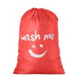 thumbnail image 1 of Bearachild Bolsa de almacenamiento de ropa sucia plegable con cordón ajustable para dormitorio, hogar, dormitorio, viaje, organizador de ropa sucia Almacenamiento y organización del hogar rojo L Bearachild HA2137-03, 1 of 1