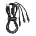 thumbnail image 1 of Cable Usb Tipo C Cable de datos 3 en 1 Adaptador de fuente de alimentación de cable de datos para teléfonos móviles Apple Huawei Ehuebsd Para estrenar, 1 of 9