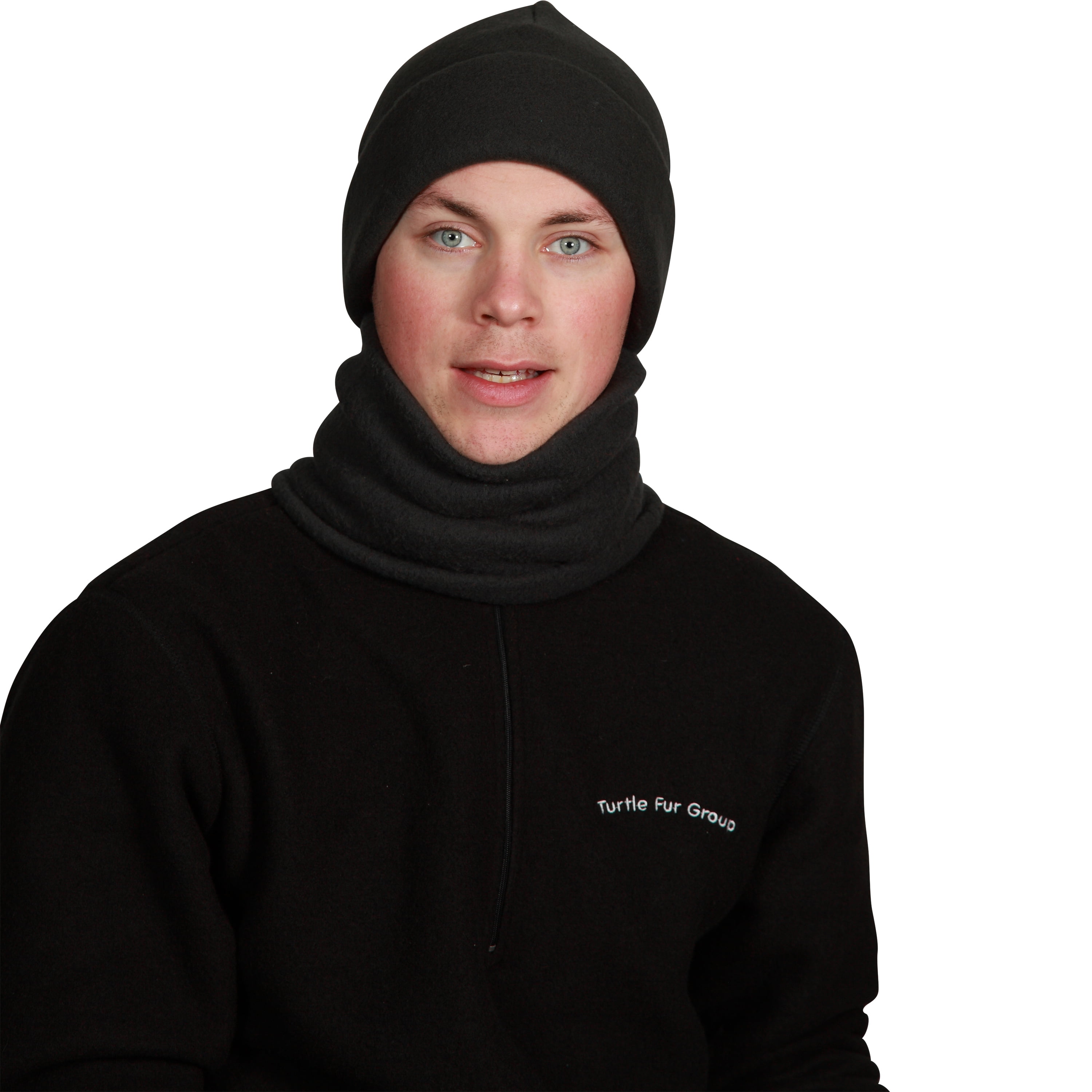 turtle fur fleece hat