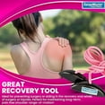 thumbnail image 4 of RangeMaster PinkRanger Shoulder Pulley with Patient Guide │ Aids Recovery and Rehabilitation │ Helps Enhance Pain Free Range of Motion │ Adjustable, Metal Bracket Door Attachment, 4 of 6