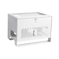 thumbnail image 5 of WeiLaiKeQi Router Storage Box Multipurpose Cable Management for Living Room Office Home White, 5 of 9
