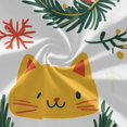 thumbnail image 6 of Ckdifva Christmas Cats Leaves Gifts Yoga Pants with Pockets for Women Workout Athletic Yoga Leggings, 6 of 7