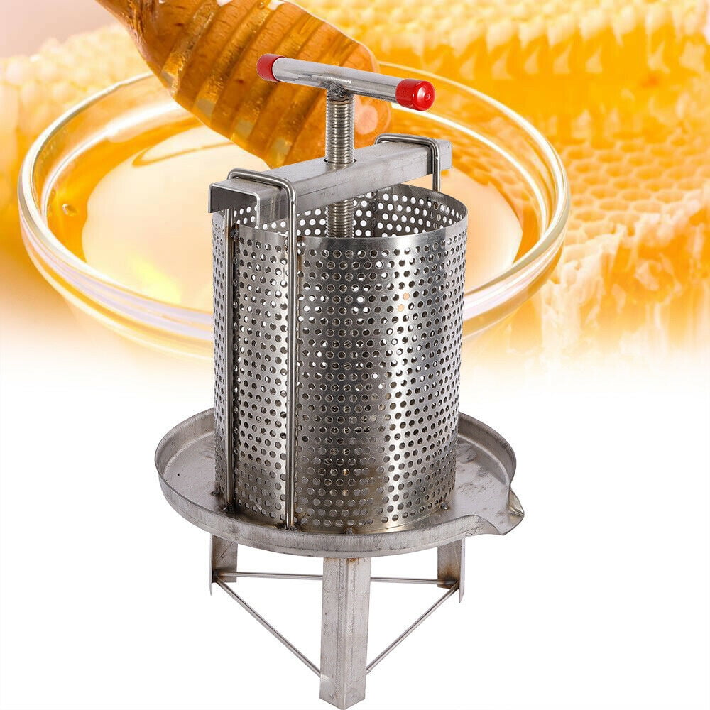 Stainless Steel wax press Honey Press for Beekeeping 