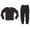 Black, variant on At The Buzzer Thermal Underwear Set for Boys (Black, 4)