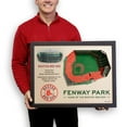thumbnail image 4 of Boston Red Sox 25.5" x 19.5" Fenway Park Stadium Views Wall Art, 4 of 7